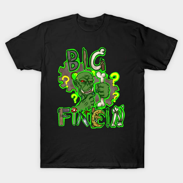 Big Finkin' T-Shirt by KloudKat